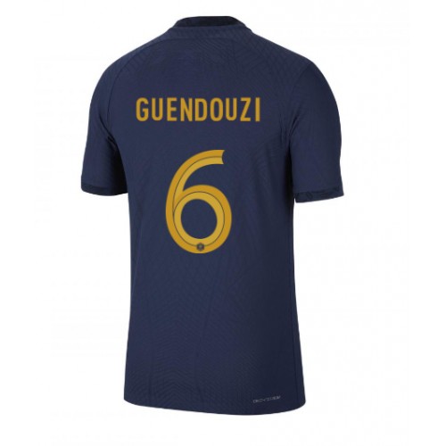 Frankrike Matteo Guendouzi #6 Hjemmedrakt VM 2022 Kortermet